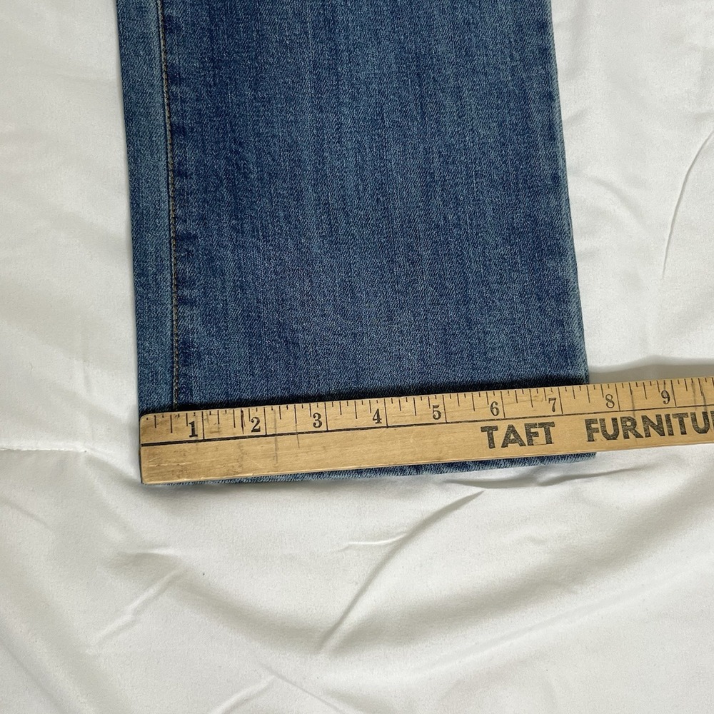 Natural Reflections Womens Bootcut Jeans Medium Wash Patch‎ Pockets Size 6 - Picture 11 of 12